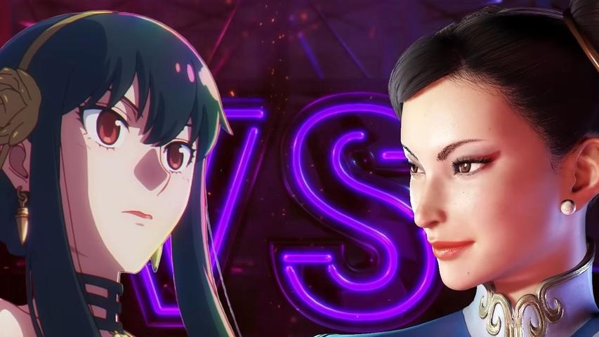 Spy x Family and Street Fighter 6 Fight: Yor vs. Chun-Li!