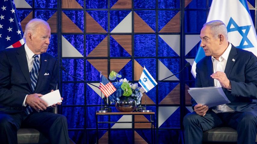 Biden and Netanyahu Talk About the War