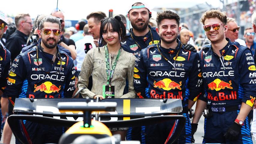 Lisa from BLACKPINK is a Racing Star