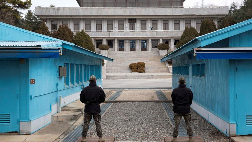 Soldiers from North and South Korea Had a Squabble