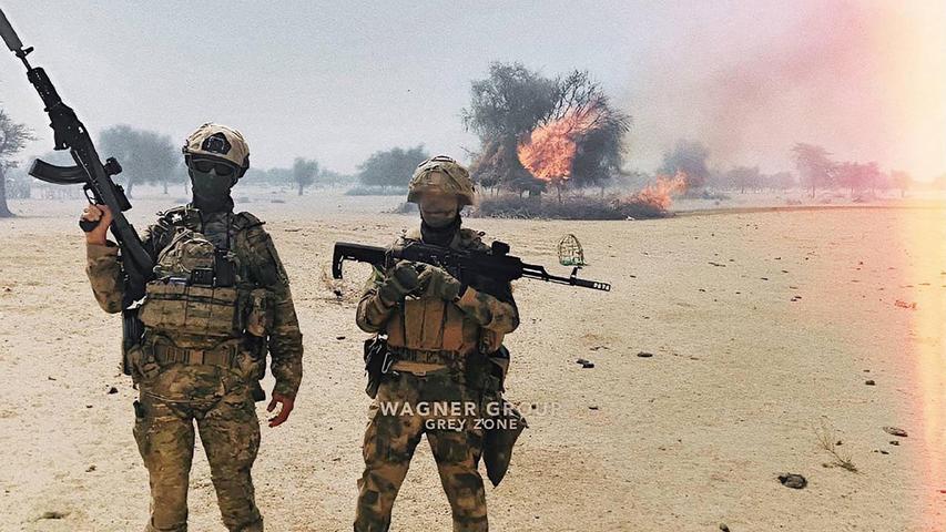 Wagner Mercenaries Attacked in Mali