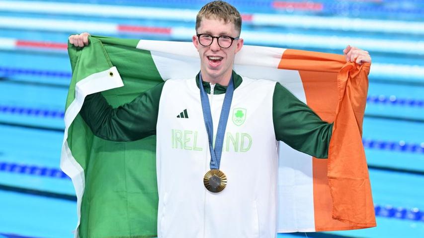 Irish Swimmer Makes History in Paris