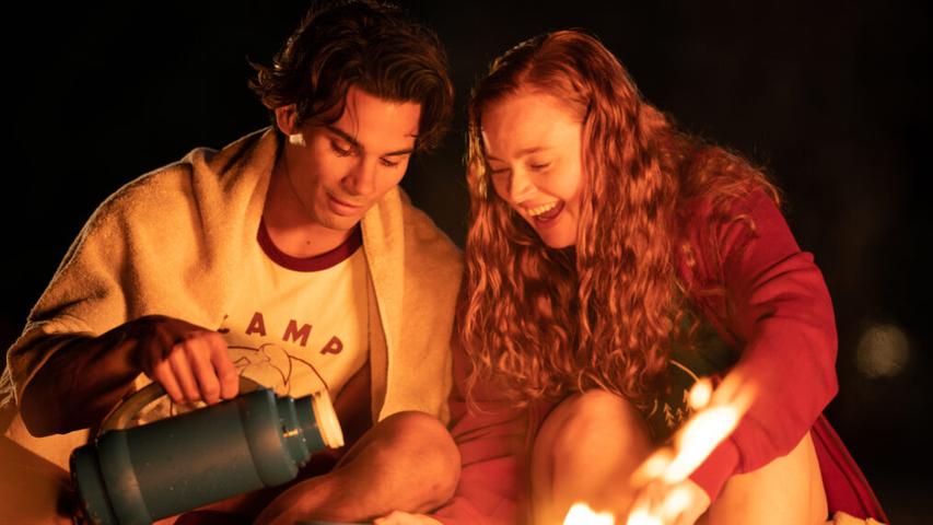 Whitney and Axel's Campfire Moment!