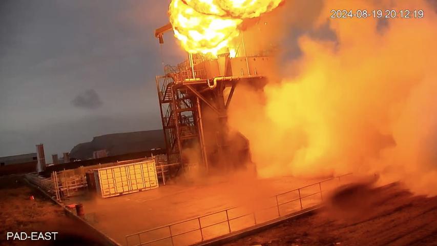 Rocket Explosion Delays Maiden Flight