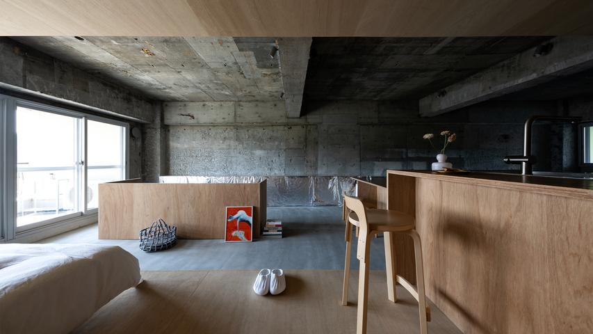 Light and Shadow in a Japanese Apartment