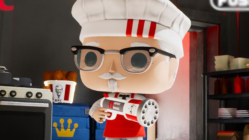 Colonel Sanders is in a Video Game!