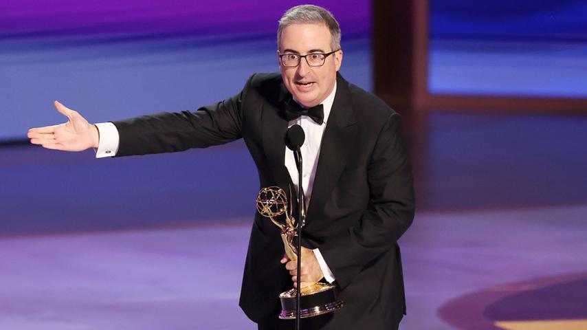 John Oliver's Hilarious Emmys Speech