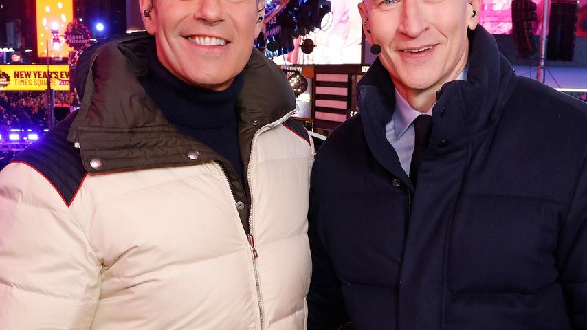 Andy Cohen Wants Anderson Cooper to Host New Year's Eve After Hurricane Incident