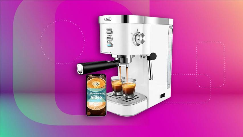 Cool Espresso Machine for Yummy Drinks!