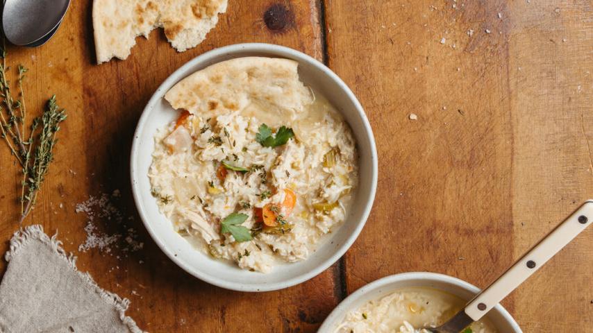 Greek Lemon Chicken Soup: A Flavorful and Creamy Comfort Food