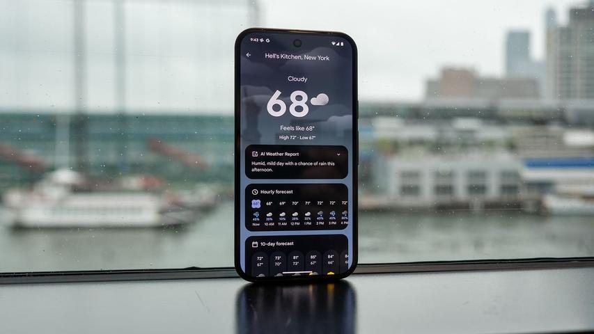 Your Phone Can Feel the Weather!