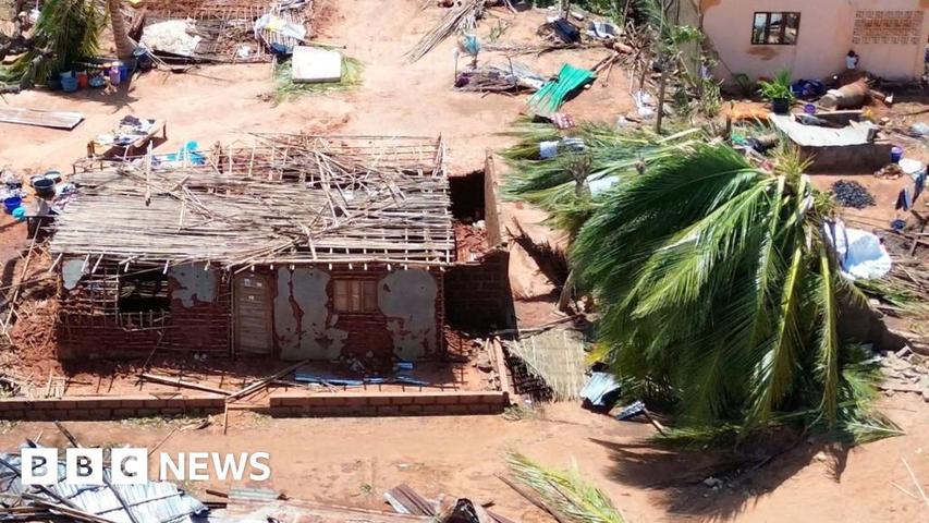 Super Strong Storm! Cyclone Chido Hits Mozambique and Mayotte