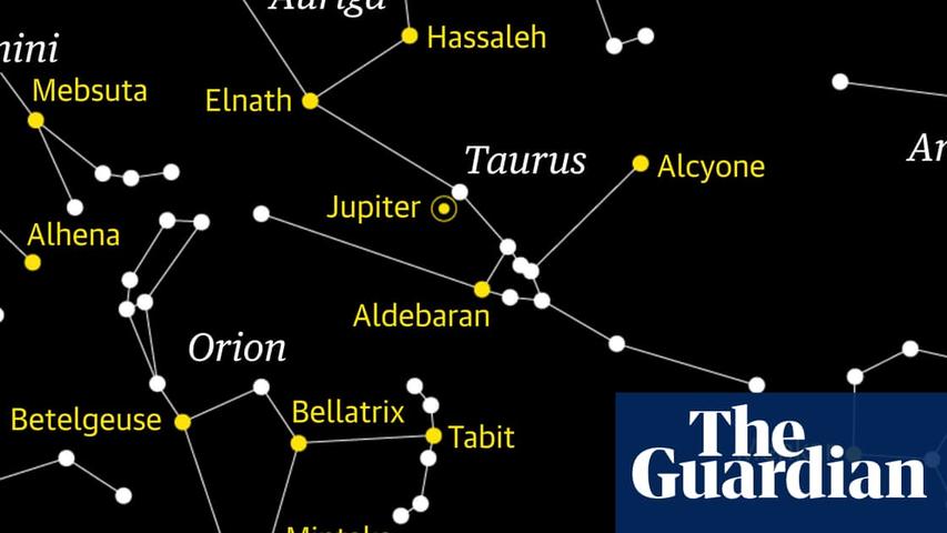 Stargazing: Find Taurus and Jupiter!