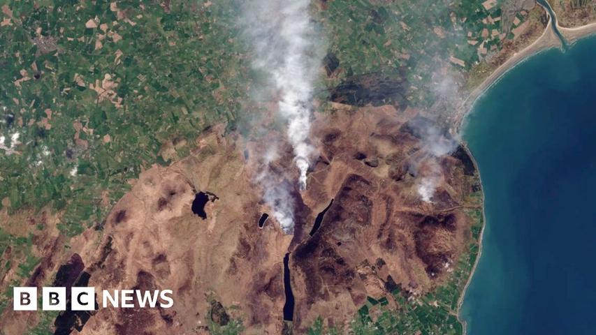 Big Wildfires in the UK!