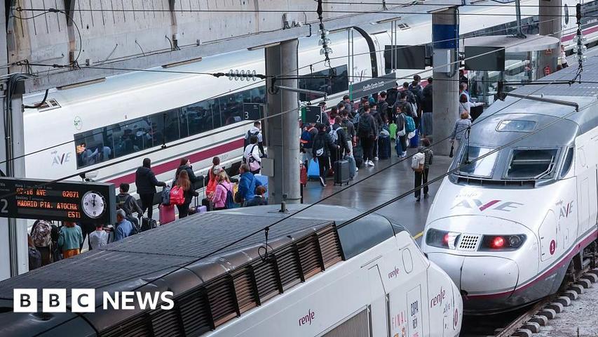 Spanish Train Network Sabotaged: Cable Thefts Create Chaos