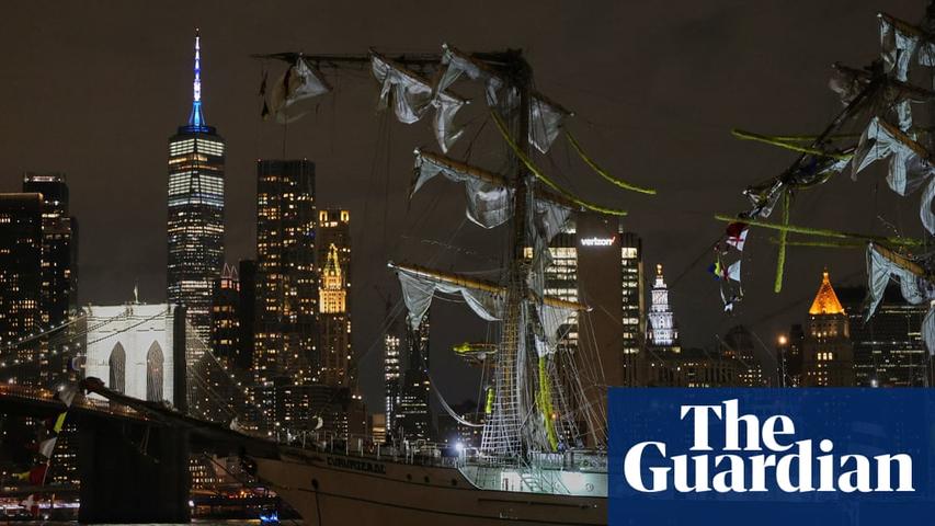 Oops! A Ship Bumped the Brooklyn Bridge!