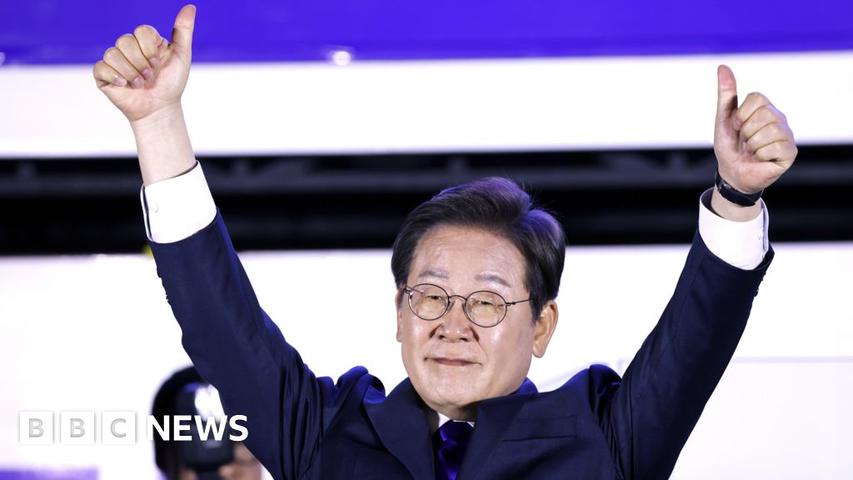 New President for South Korea!