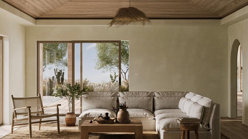 A Family Media Room: Comfort and Design