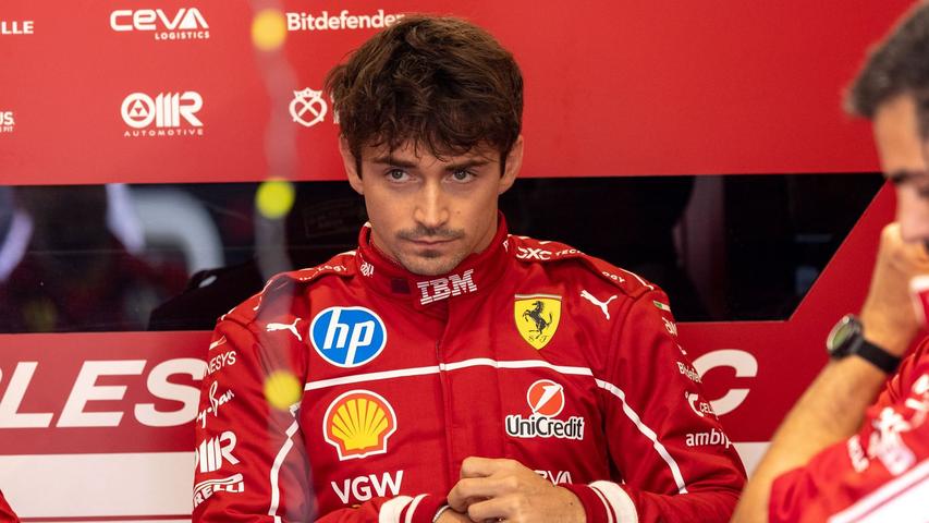 Leclerc's Race Car Trouble!