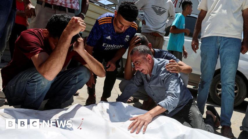 Sad Day in Gaza Market