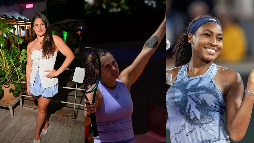 Tennis Stars Dance and Make Friends!