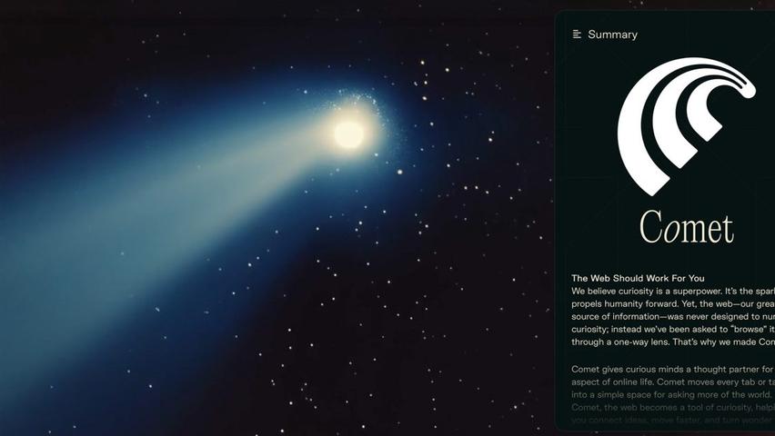 Comet: A Super Smart Web Browser!