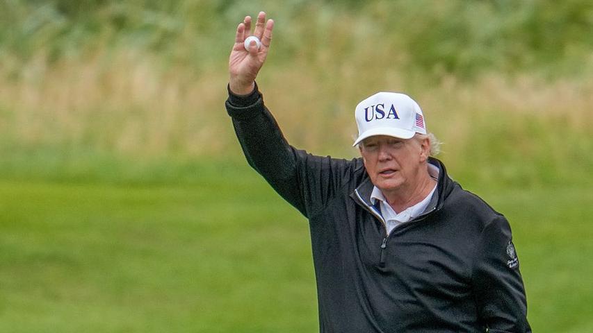 Trump Plays Golf and Talks to Europe!