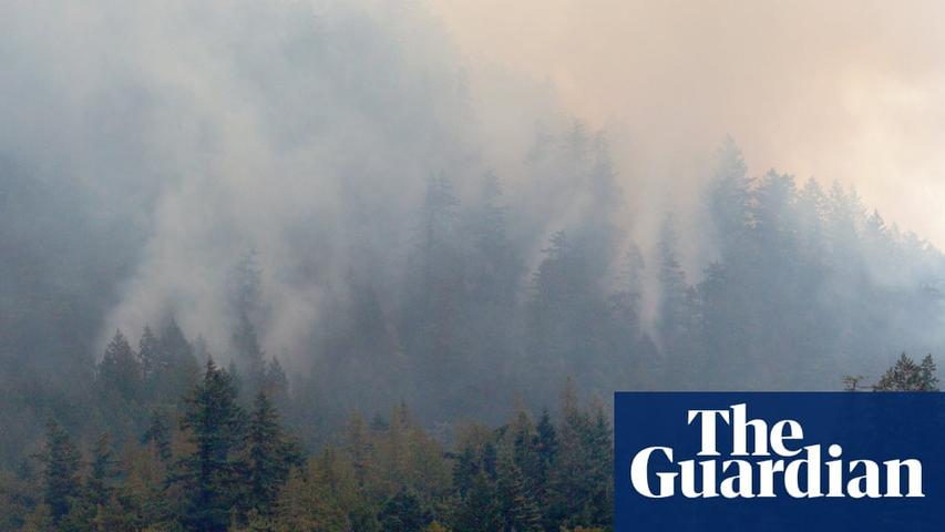 Big Forest Fires Make the Air Smoky!