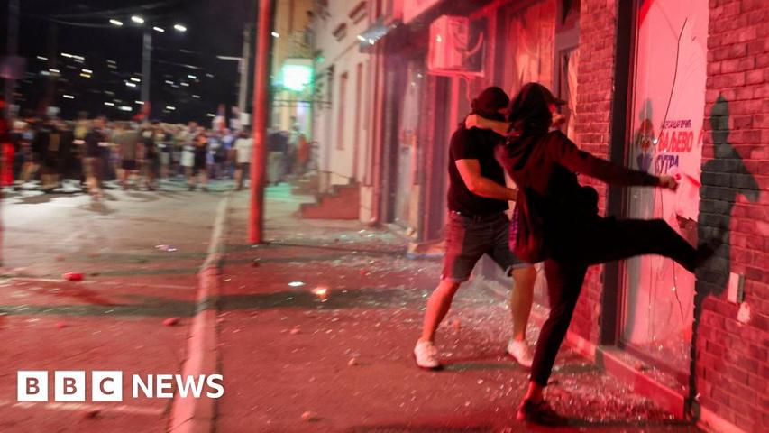 Angry People in Serbia!