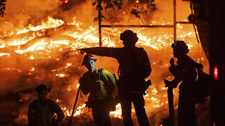 Big Fire in Napa!