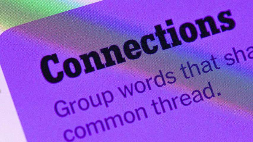 Fun Word Game: Connections!