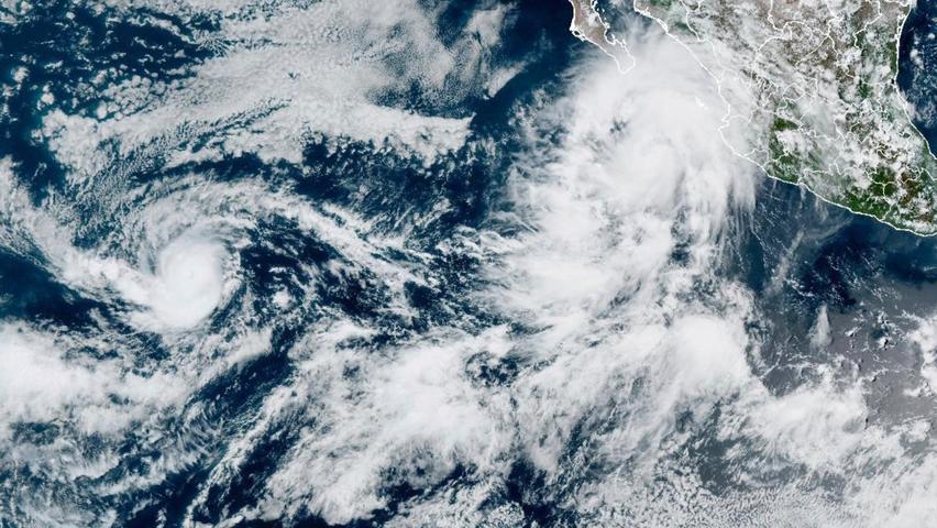 Kiko and Lorena: Twin Storms Threaten US