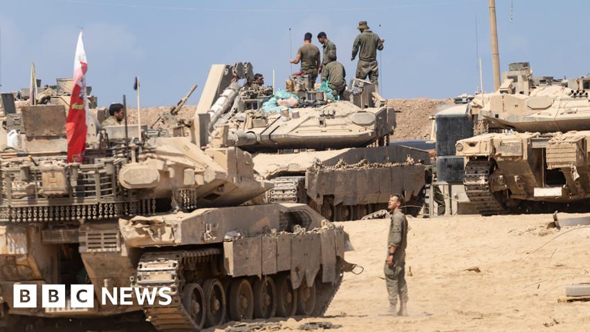 Tanks in Gaza City!