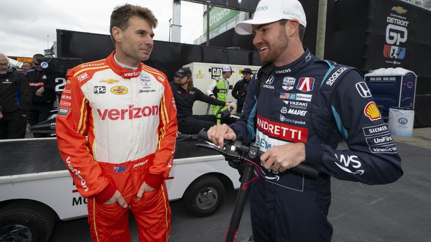 Racecar Drivers Become Best Friends!