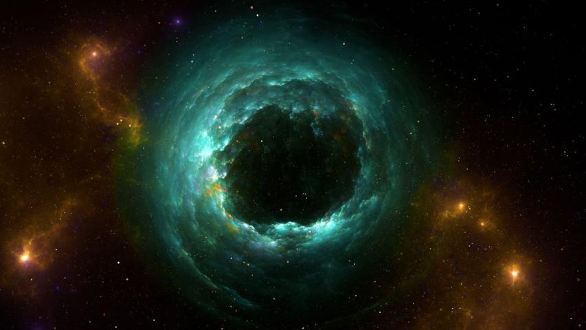 A Dark Blob Hiding in Space!