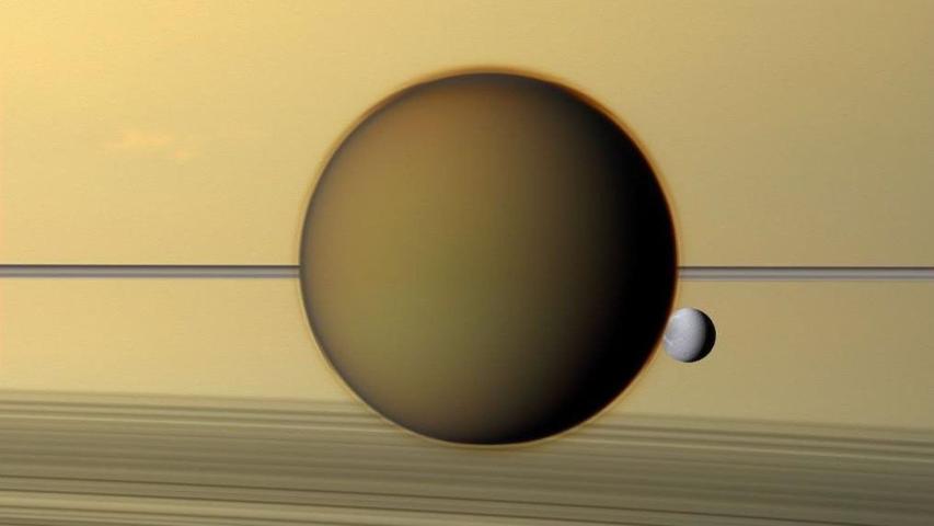 Titan's Lakes Hold Crystals That Break Chemistry's Usual Rules