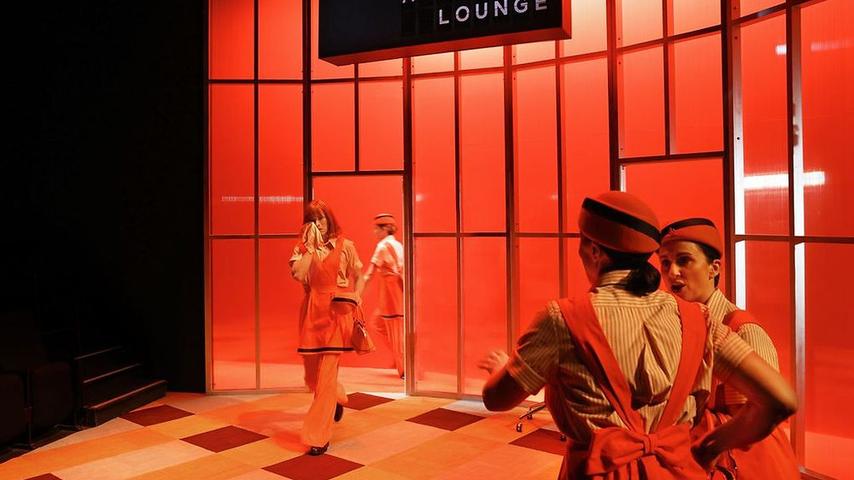 Girl Pilot Soars High in a Play!