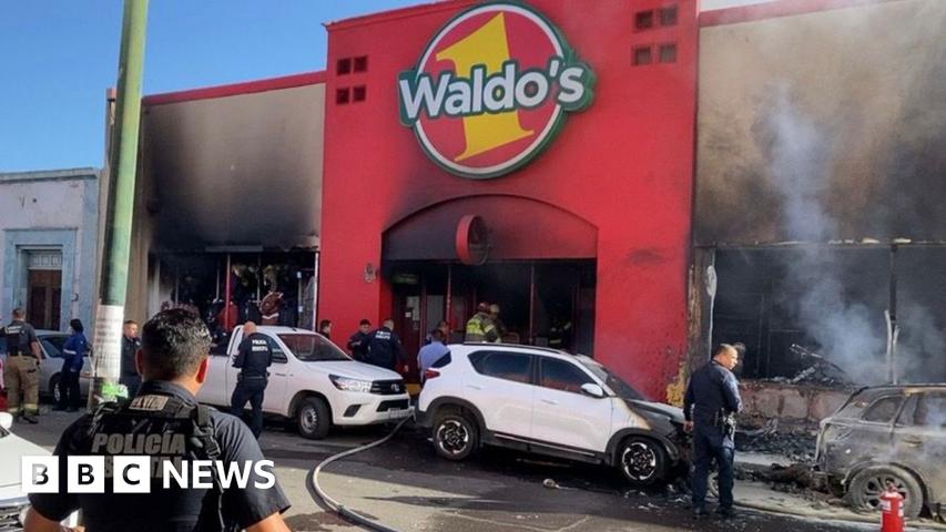 Sad Fire Happened at a Store in Mexico