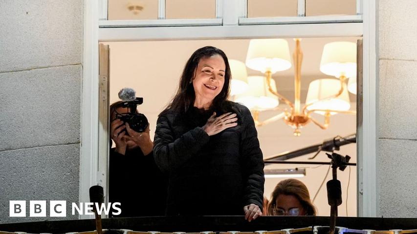 Machado Surfaces in Oslo After Peace Prize Honor