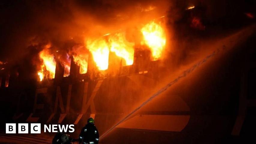 Turkish Ferry Hit in Ukrainian Port Strike