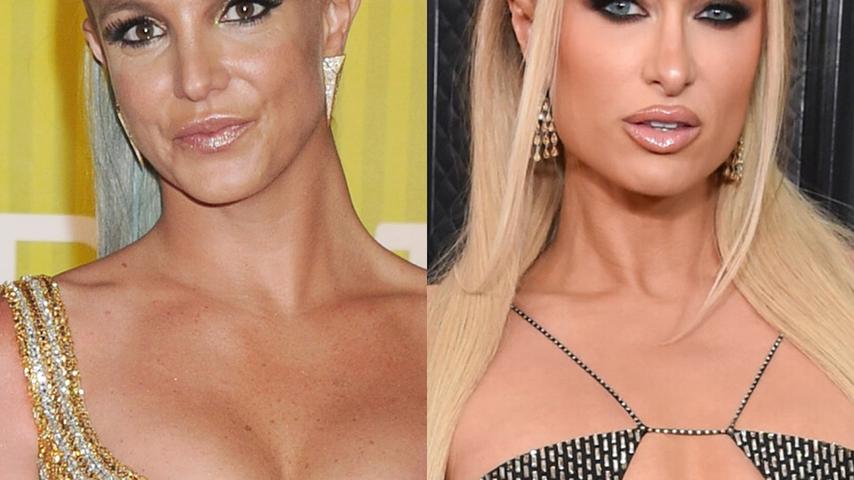 Britney and Paris's Little Friends Like Each Other!