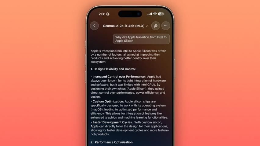 Local AI Fun: AnywAIr on iPhone