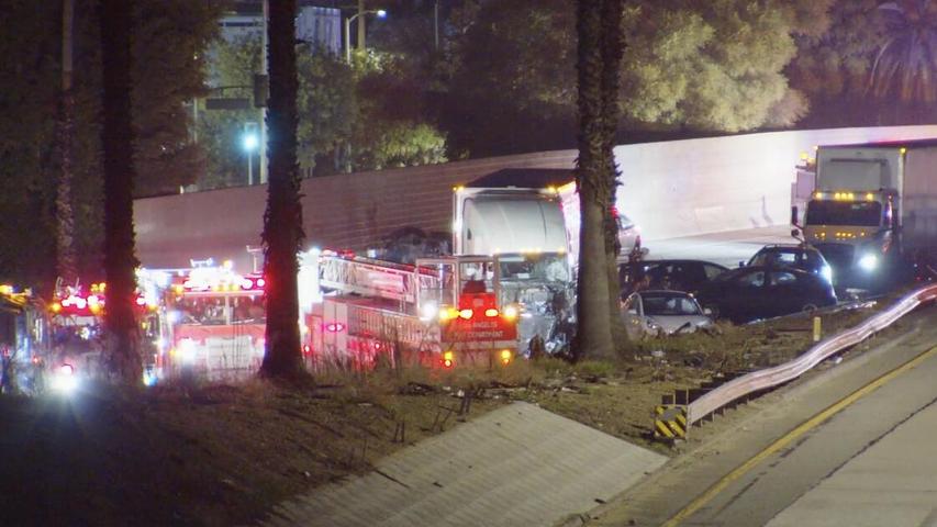 Big Crash on the Freeway