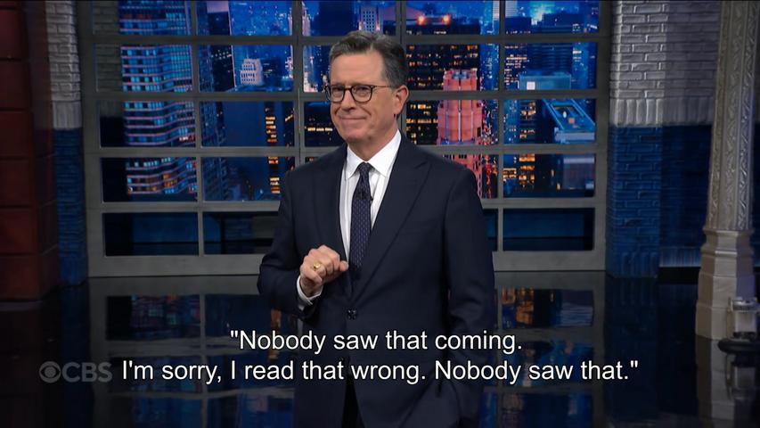 Colbert Pokes Fun at Trump's Low Kennedy Center Ratings