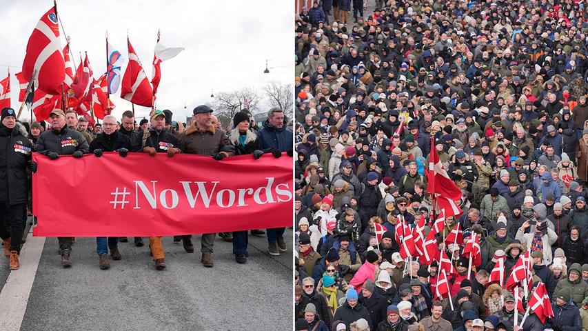 Danish Friends Say "No Thanks" to President Trump
