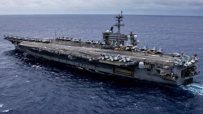 American Carrier Takes Down Approaching Iranian Drone