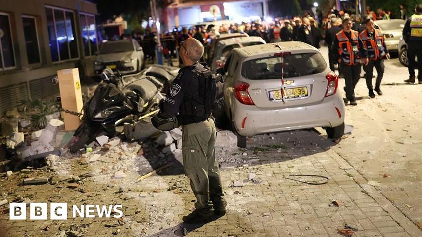 Devastating Cluster Bomb Strike In Israel