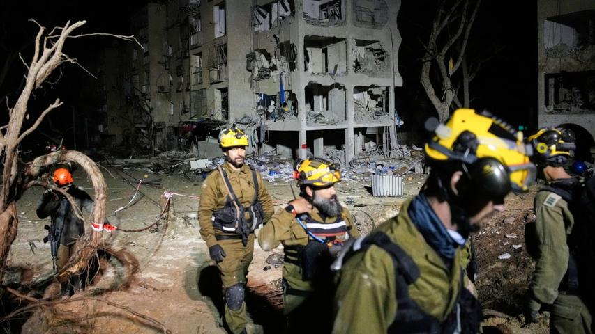 Missiles Hit Israel, People Get Hurt