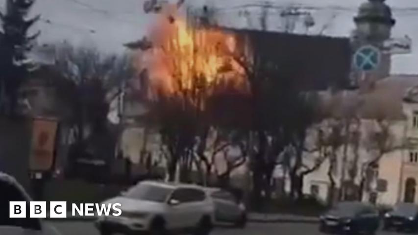 Drones Attack Ukraine, Hurting Special Places