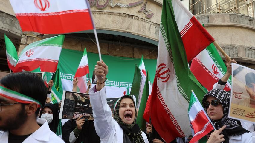 Uh Oh! Hospitals Hurt in Iran!